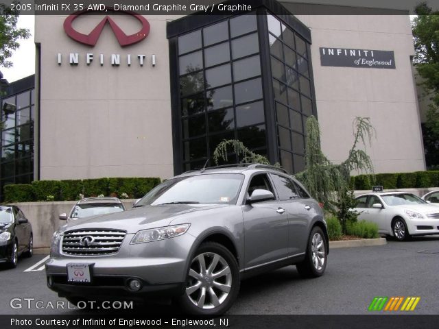 2005 Infiniti FX 35 AWD in Diamond Graphite Gray