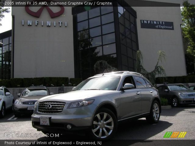 2005 Infiniti FX 35 AWD in Diamond Graphite Gray