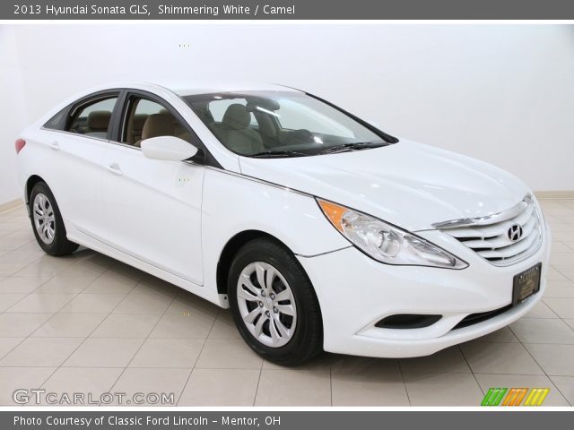 2013 Hyundai Sonata GLS in Shimmering White