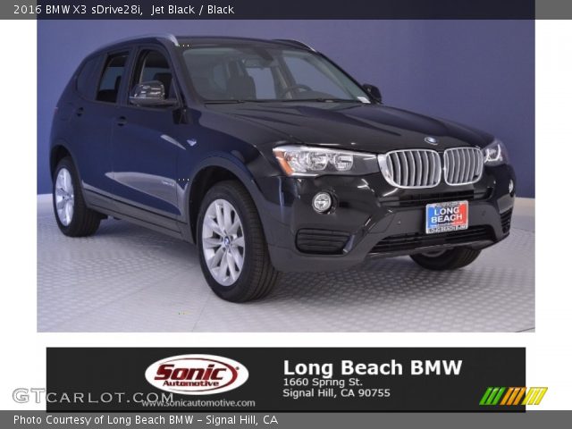 2016 BMW X3 sDrive28i in Jet Black