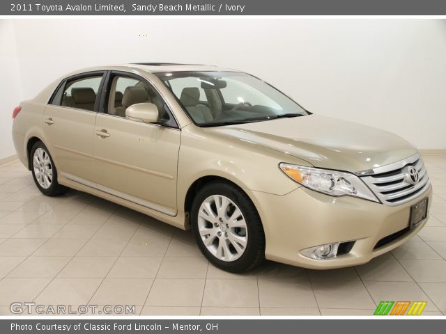 2011 Toyota Avalon Limited in Sandy Beach Metallic