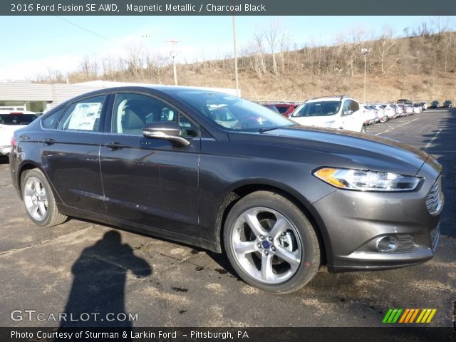 2016 Ford Fusion SE AWD in Magnetic Metallic