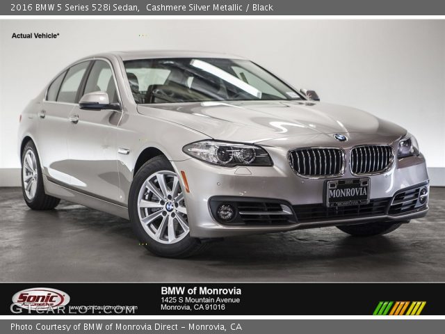 2016 BMW 5 Series 528i Sedan in Cashmere Silver Metallic