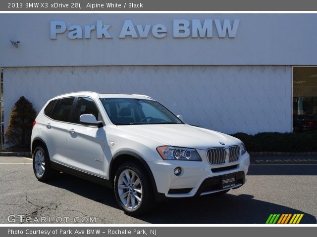 2013 BMW X3 xDrive 28i in Alpine White