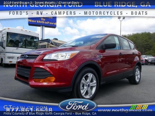 2016 Ford Escape S in Sunset Metallic