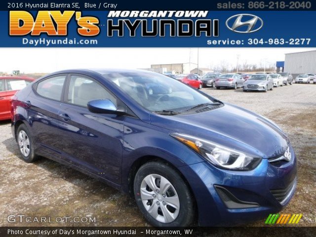 2016 Hyundai Elantra SE in Blue