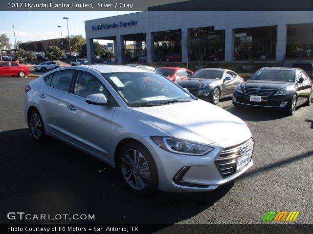 2017 Hyundai Elantra Limited in Silver