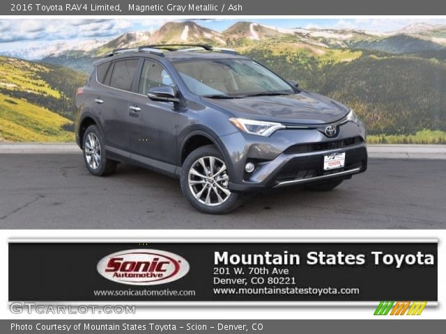 2016 Toyota RAV4 Limited in Magnetic Gray Metallic