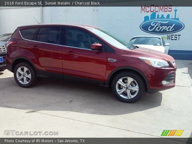 2016 Ford Escape SE in Sunset Metallic