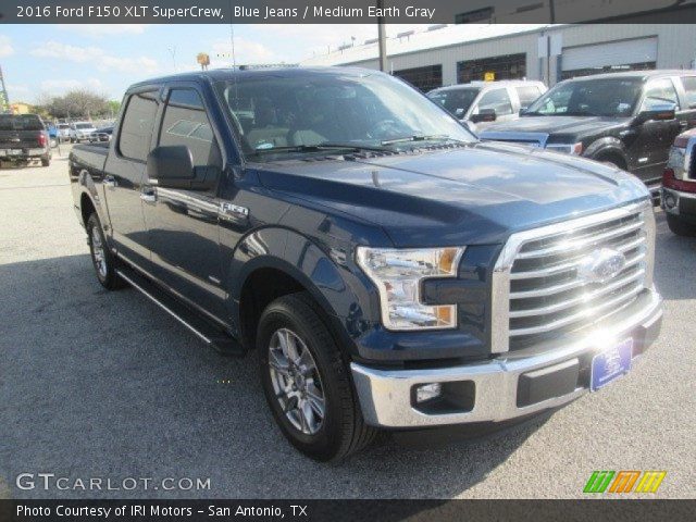 2016 Ford F150 XLT SuperCrew in Blue Jeans