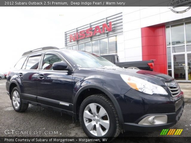 2012 Subaru Outback 2.5i Premium in Deep Indigo Pearl