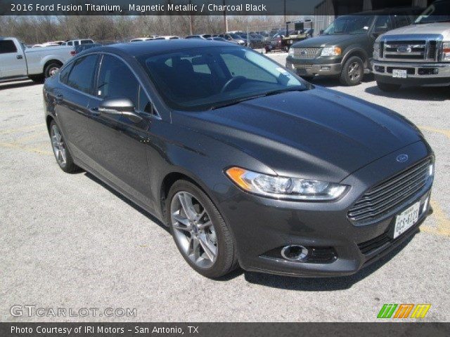 2016 Ford Fusion Titanium in Magnetic Metallic