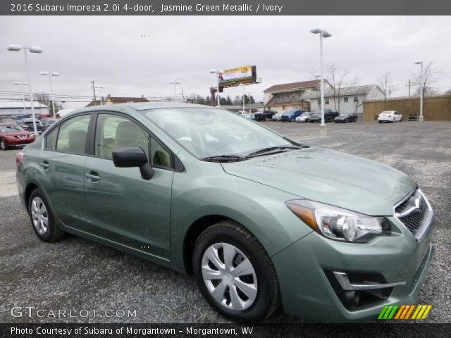 2016 Subaru Impreza 2.0i 4-door in Jasmine Green Metallic