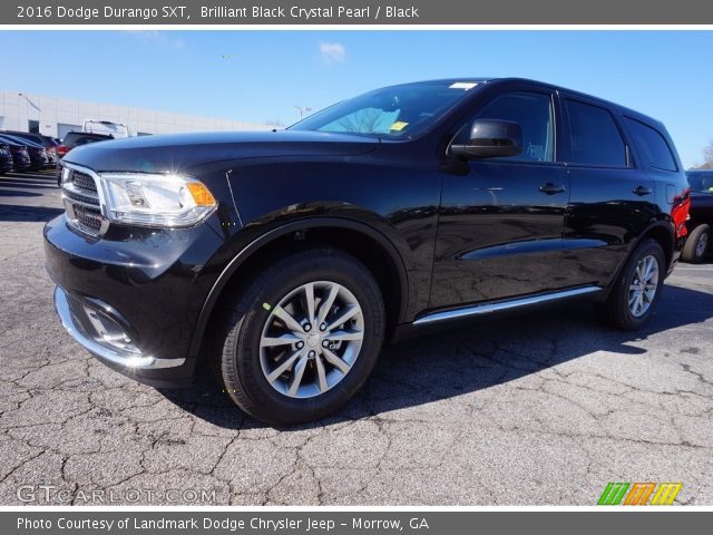 2016 Dodge Durango SXT in Brilliant Black Crystal Pearl