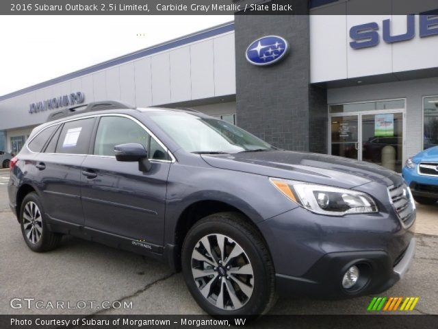 2016 Subaru Outback 2.5i Limited in Carbide Gray Metallic