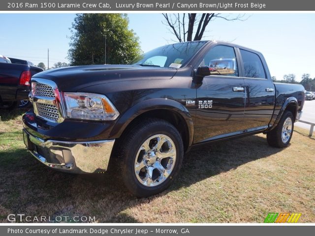 2016 Ram 1500 Laramie Crew Cab in Luxury Brown Pearl