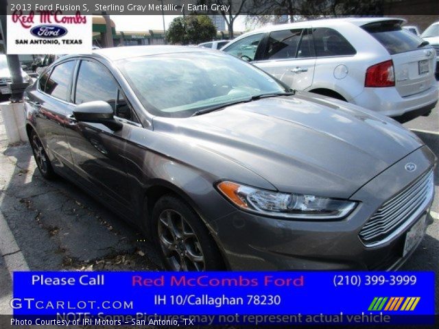 2013 Ford Fusion S in Sterling Gray Metallic