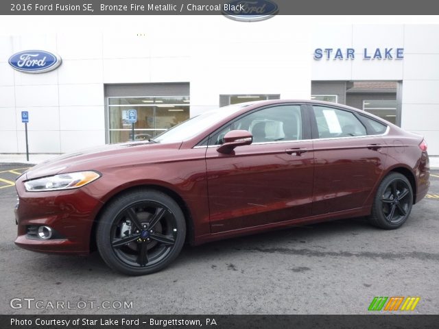 2016 Ford Fusion SE in Bronze Fire Metallic