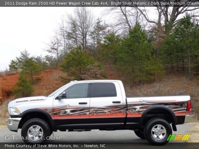 2011 Dodge Ram 2500 HD Power Wagon Crew Cab 4x4 in Bright Silver Metallic