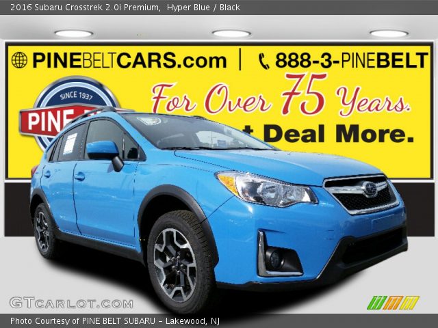 2016 Subaru Crosstrek 2.0i Premium in Hyper Blue