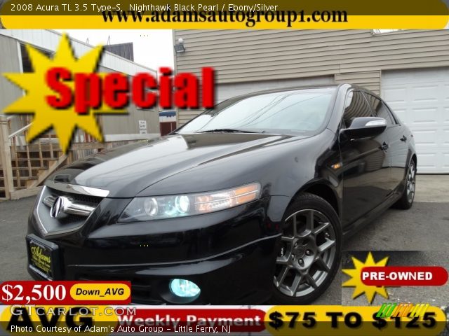 2008 Acura TL 3.5 Type-S in Nighthawk Black Pearl