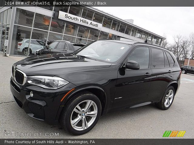 2014 BMW X5 xDrive35d in Black Sapphire Metallic
