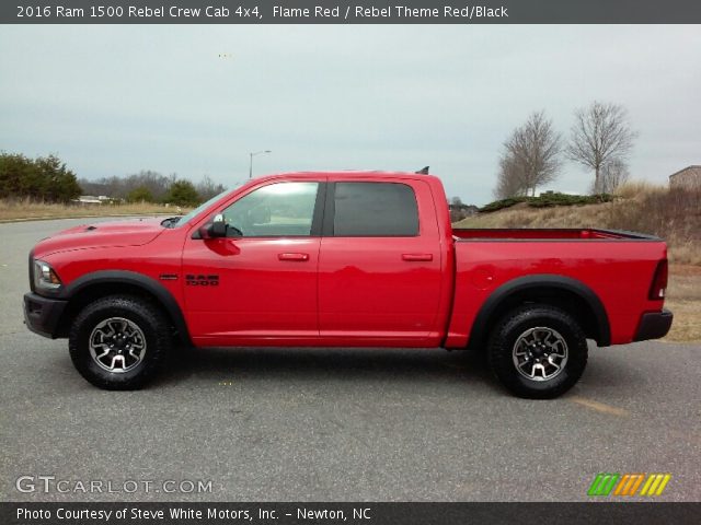 2016 Ram 1500 Rebel Crew Cab 4x4 in Flame Red