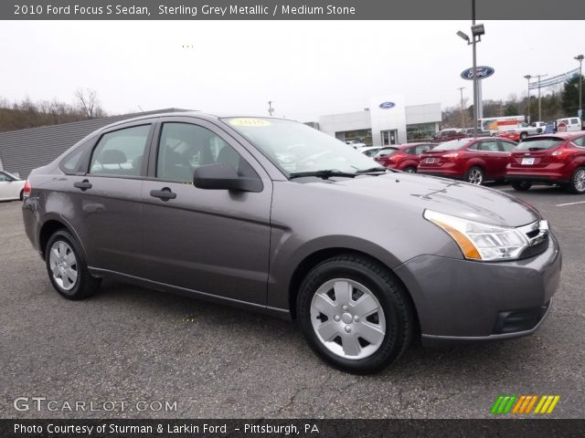 2010 Ford Focus S Sedan in Sterling Grey Metallic