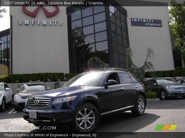 2007 Infiniti FX 35 AWD in Sapphire Blue Metallic