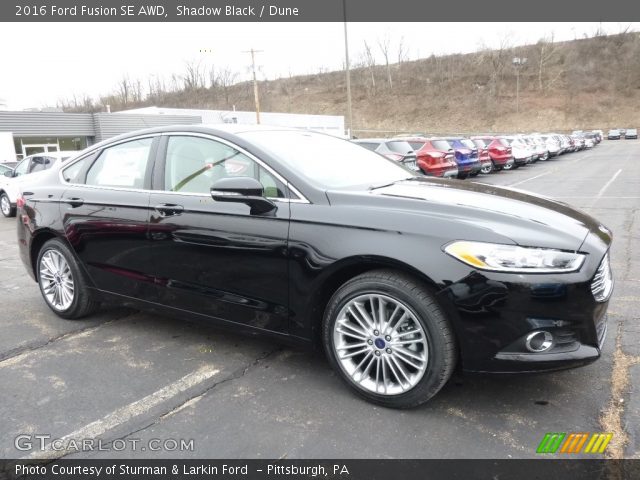 2016 Ford Fusion SE AWD in Shadow Black