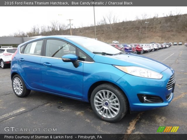 2016 Ford Fiesta Titanium Hatchback in Blue Candy Metallic