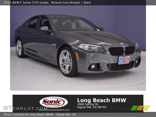 2016 BMW 5 Series 535i Sedan in Mineral Grey Metallic