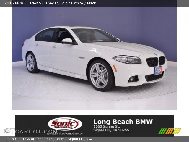 2016 BMW 5 Series 535i Sedan in Alpine White
