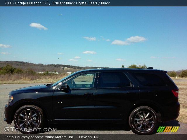 2016 Dodge Durango SXT in Brilliant Black Crystal Pearl