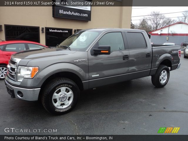 2014 Ford F150 XLT SuperCrew 4x4 in Sterling Grey