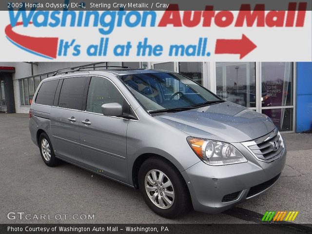2009 Honda Odyssey EX-L in Sterling Gray Metallic