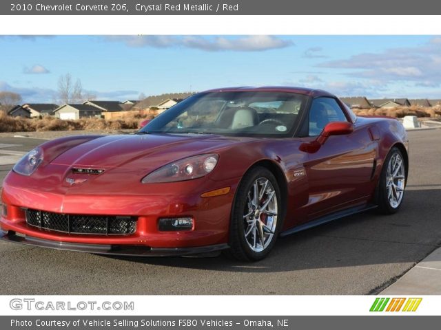 2010 Chevrolet Corvette Z06 in Crystal Red Metallic