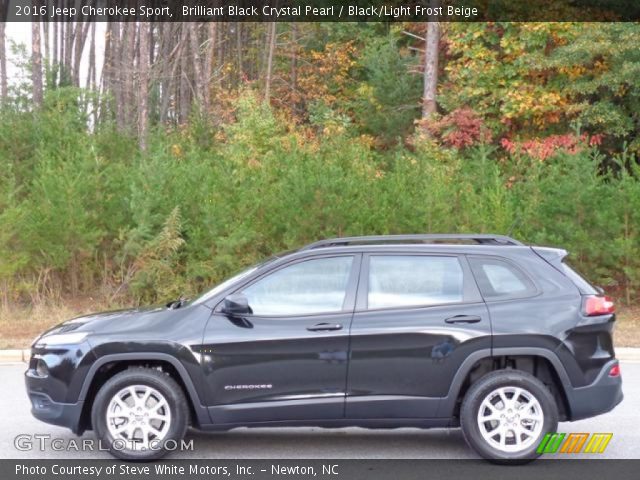 2016 Jeep Cherokee Sport in Brilliant Black Crystal Pearl