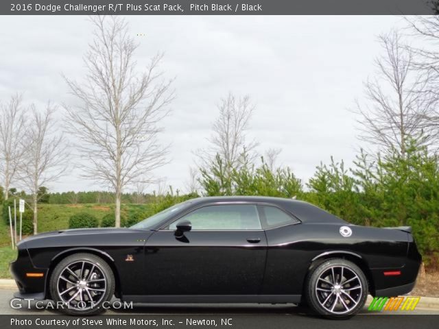 2016 Dodge Challenger R/T Plus Scat Pack in Pitch Black