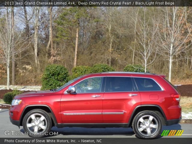 2013 Jeep Grand Cherokee Limited 4x4 in Deep Cherry Red Crystal Pearl
