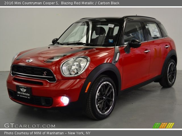 2016 Mini Countryman Cooper S in Blazing Red Metallic