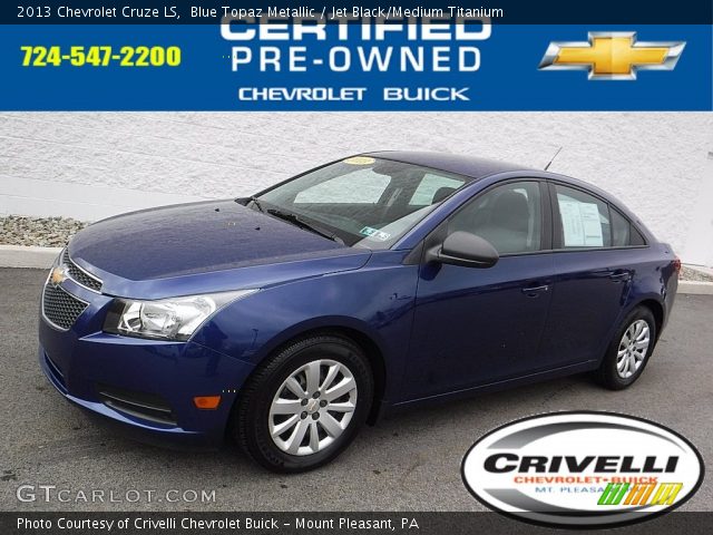 2013 Chevrolet Cruze LS in Blue Topaz Metallic