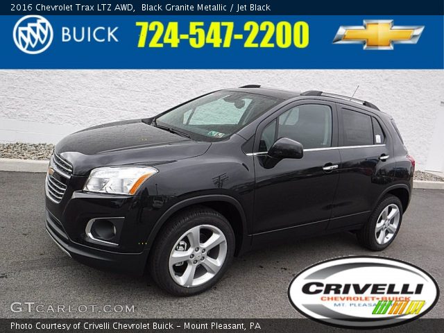 2016 Chevrolet Trax LTZ AWD in Black Granite Metallic