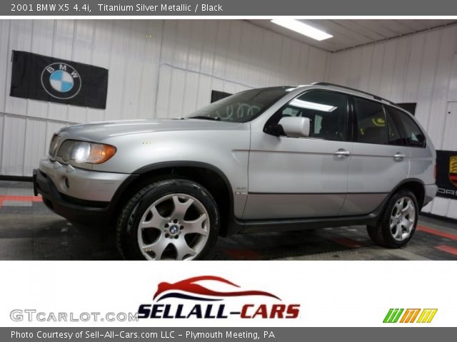 2001 BMW X5 4.4i in Titanium Silver Metallic