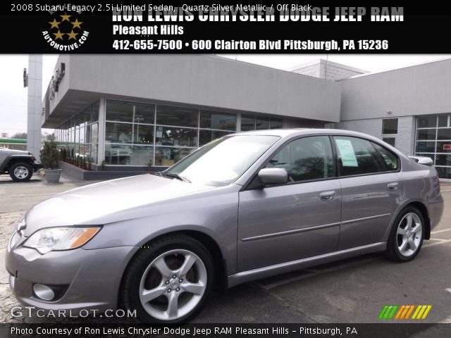 2008 Subaru Legacy 2.5i Limited Sedan in Quartz Silver Metallic