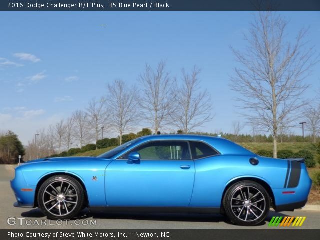 2016 Dodge Challenger R/T Plus in B5 Blue Pearl
