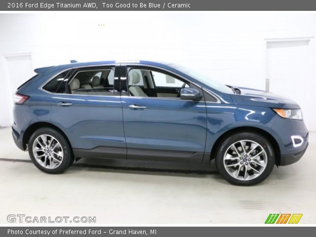 2016 Ford Edge Titanium AWD in Too Good to Be Blue