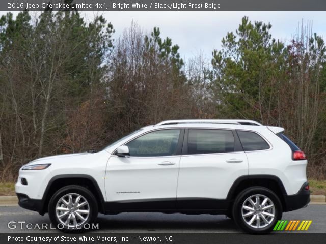 2016 Jeep Cherokee Limited 4x4 in Bright White