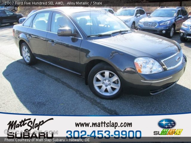 2007 Ford Five Hundred SEL AWD in Alloy Metallic