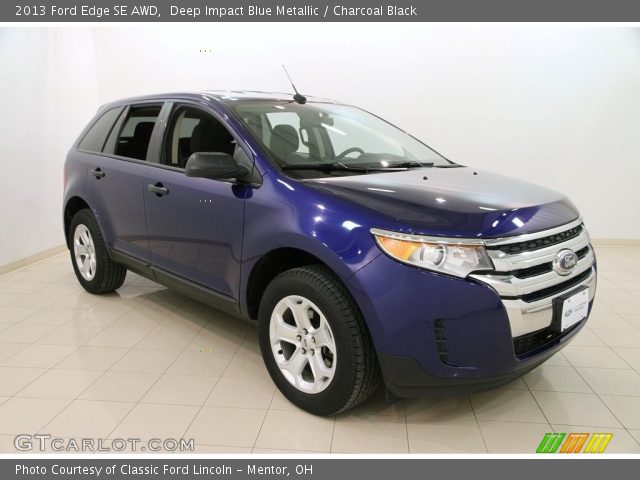 2013 Ford Edge SE AWD in Deep Impact Blue Metallic